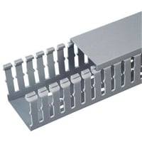 Panduit® Panduct® F1X3LG6-A Type F Base Wiring Duct, 0.2 in Narrow Slot Slot, 1-1/4 in W x 3 in D, PVC