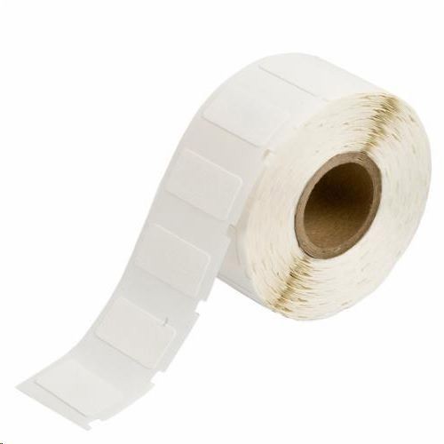 CL-311-502Brady® CL-311-502 Printer Label, 1/2 in L x 1 in W, White, B-502 Vinyl Cloth