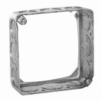 4SE-3/4Appleton® 4SE3/4 Square Box Extension Ring, 1-1/2 in D, Steel