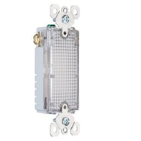 TMHWL-LOUVCCPass & Seymour® TradeMaster® TMHWLLOUVCC Decorator Full Size Hallway Light With Metal Louver Plates, (2) LED Lamp, 120 VAC, Clear Housing