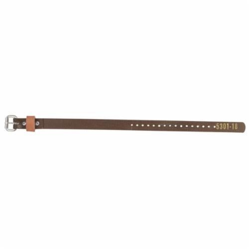 Klein® 5301-19 Climber Strap, For Use With Pole and Tree Climbers, 26 in L x 1 in W, Nylon, Brown