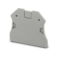 Phoenix Contact 3047028 End Cover, For Use With Terminal Block and Strip, Polyamide, Gray