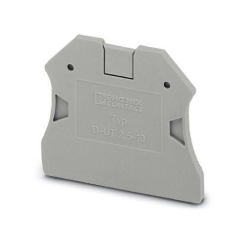 Phoenix Contact 3047028 End Cover, For Use With Terminal Block and Strip, Polyamide, Gray