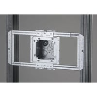 TB1624HDnVent CADDY TB1624HD Heavy Duty Telescoping Box Bracket, 4 in, 4-11/16 in, 5 in Box, 14-1/2 to 25 in Stud Spacing, Steel, Pre-Galvanized