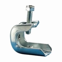 BC200nVent ERICO BC200 Beam Clamp, 1/4 in Rod, 1/2 in THK, 123 lb Load, Steel, Electro-Galvanized