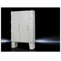 Rittal 8018808 TS 8 Free Stand Disconnect Enclosure, 63 in L x 47.2 in W x 15.7 in D, NEMA 12, Carbon Steel