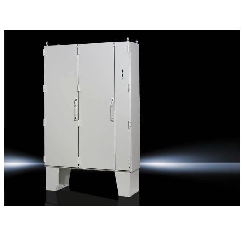 Rittal 8018808 TS 8 Free Stand Disconnect Enclosure, 63 in L x 47.2 in W x 15.7 in D, NEMA 12, Carbon Steel