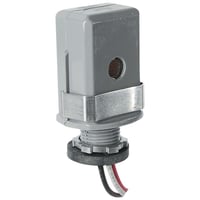 Precision Multiple Controls T15(BP) Lumatrol T Wire-In Swivel Mount Photocontrol, 120 VAC, 2000 W Tungsten, 1800 VA Ballast, Threaded Mount, Lexan®