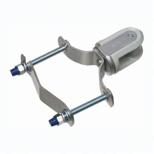 610Arlington 610 Wire Holder With Steel Clip, 1-1/4 to 3 in Pipe, Porcelain/Steel
