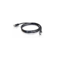 576-135-025Quiktron® 576-135-025 Value Booted Patch Cord, Cat 6, 24 AWG Solid Copper Conductor, Male RJ45 Connector, 25 ft L Cord, Black