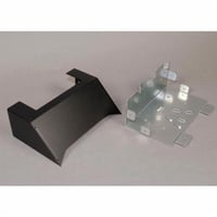 OFR89-4000Wiremold® OFR89-4000 Overfloor Raceway Transition Fitting, 7-3/16 in L x 4-7/8 in W x 2-9/16 in H, For Use With OFR, 4000 Series Raceway System, Steel, Black