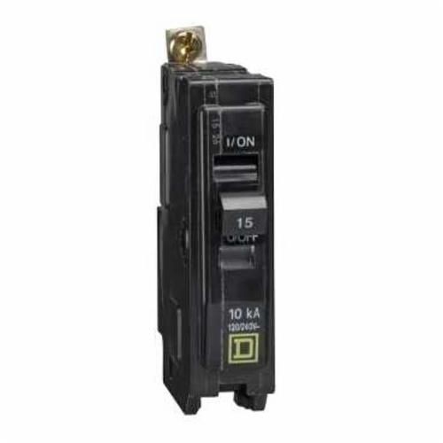 Square D™ QOU220 Miniature Circuit Breaker, 240 VAC/48 VDC, 20 A, 10 kA, 2 Poles, Thermal Magnetic Trip
