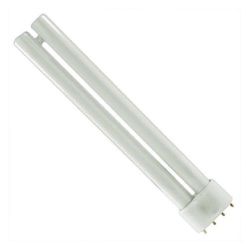 Philips 349423 Energy Saving Long Non-Dimmable Compact Fluorescent Lamp, 36 W, G24D-3/2G11 CFL-NI Lamp, PL-L Shape, 2900 Lumens