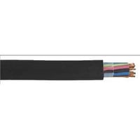 SO18/8Portable Cable, SO, Stranded, 18 AWG, 8 Conductors, Copper, Black, 600 Volts