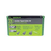 635Greenlee® 635 Hole Cutter Kit, 5 Pieces, Carbide Tip