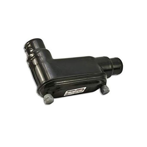 Robroy RedH2OT® PRHLB18 Type LB Conduit Body With Cover, 1/2 in Hub, Form 8 Form, Steel, PVC Coated