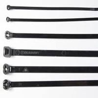 BURNDY® UNIRAP™ CT50300C Type CT Standard Cable Tie, 11-3/4 in L x 0.18 in W, Nylon 6.6, Natural