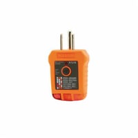 RT210Klein® RT210 Standard GFCI Receptacle Tester, 110/125 VAC, 50/60 Hz