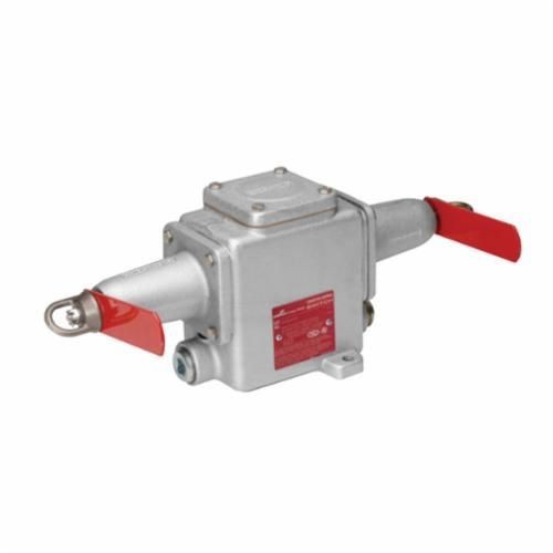 Crouse-Hinds Crouse-Hinds AFU0333 55 Double End Explosionproof Safety Snap action Conveyor Belt Control Switch, 600 VAC, 15 A, 2NO-2NC Contact