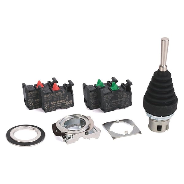 800FM-JR2Allen-Bradley, 800FM-JR2, 800F Toggle Switch - Metal, 2 Position Momentary