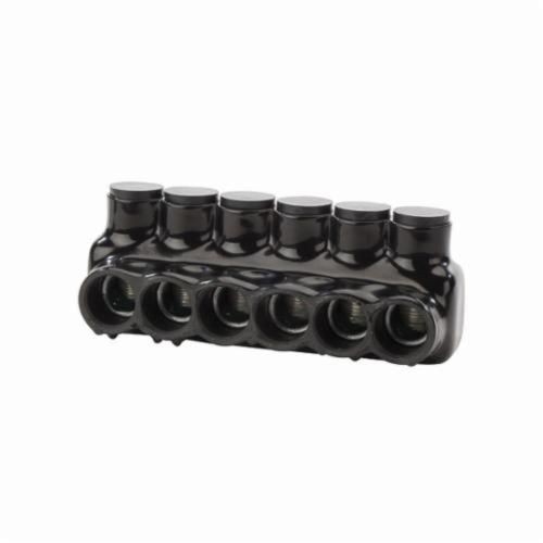 IPLD250-6NSI Polaris™ IPLD250-6 IPLD Double Sided Entry Insulated Multi-Tap Connector, 6 AWG to 250 kcmil Aluminum/Copper Conductor, Plastisol