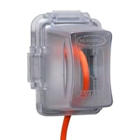 MM420CTAYMAC® MM420C Extra Duty Non-Metallic Standard While-In-Use Cover, 5.9 in L x 4.18 in W x 2-3/4 in D, Polycarbonate
