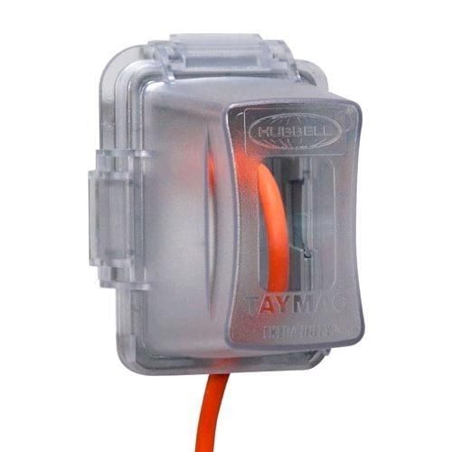 MM420CTAYMAC® MM420C Extra Duty Non-Metallic Standard While-In-Use Cover, 5.9 in L x 4.18 in W x 2-3/4 in D, Polycarbonate