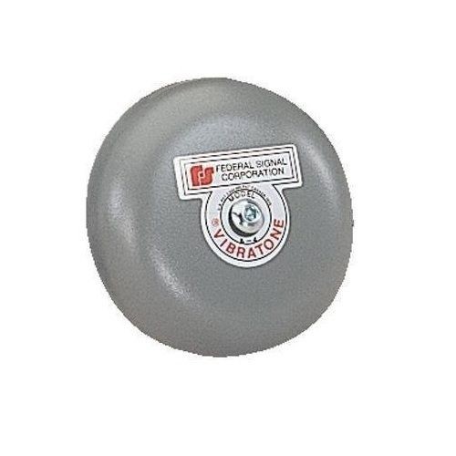 A4Federal Signal Vibratone® A4 Vibrating Bell Mechanism, 24 VAC, 0.4 A, 90 dB, Indoor/Outdoor, Surface Mounting, 4 in Gong