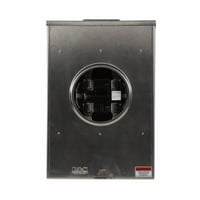 EATON UFTE7213BCH 4-Wire 1-Position Commercial Service Meter Socket, 600 VAC, 200 A, 3 ph Phase