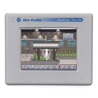 2711P-T6C20A8Allen-Bradley, 2711 PanelView Plus 6 Terminal, 600 Model, Touch Screen, Color, Ethernet and RS-232 Communication, AC Input, Windows CE 6.0