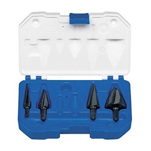 Lenox® Vari-Bit® 30929VB30929 Compact Step Drill Bit Set, 1/8 in Min Drill Bit, 1-3/8 in Max Drill Bit, 4 Pieces, HSS, Steam Oxide