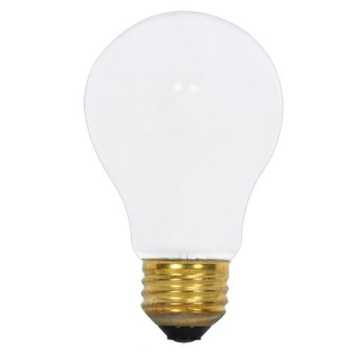SATCO® S3882 General Purpose Incandescent Lamp, 100 W, E26 Medium Incandescent Lamp, A19 Shape, 1050 Lumens Initial