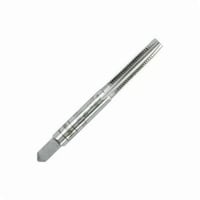 Irwin® Hanson® 1320ZR General Purpose Straight Flute Tap, Right Hand Cutting, 1/4-20 Thread, Tapered Chamfer, 4 Flutes, High Carbon Steel