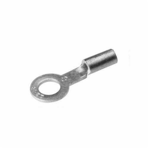 T1010BURNDY® HYLUG™ T146 T Series Uninsulated Compression Terminal, 20 to 14 AWG Conductor, 0.67 in L, Brazed Seam/Long Barrel, Copper