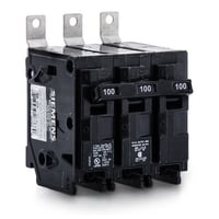 Siemens B3100 Type BL Low Voltage Molded Case Circuit Breaker, 240 VAC, 100 A, 10 kA Interrupt, 3 Poles, Thermal/Magnetic Trip