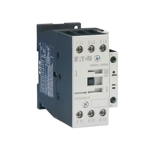 XTCE025C10TDEATON XTCE025C10TD Full Voltage Non-Reversing IEC Contactor, 24 to 27 VDC V Coil, 25 A, 1NO Contact, 3 Poles