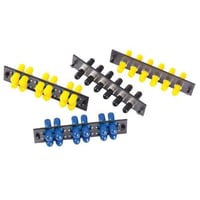 616STOCC® 616ST Adapter Plate, 6 Ports, ST, Multimode/Single-Mode, Ceramic Sleeve