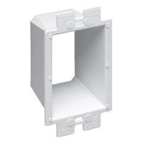 Arlington BE1 Box Extender, 1 Gang, 4.188 in L x 2.313 in W, Plastic
