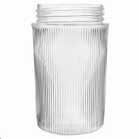 RAB GL100PGR 100 Vaporproof Light Fixture Globe, Cylindrical, 75 W Lamp, For Use With Vaporproof Fixture, Polycarbonate