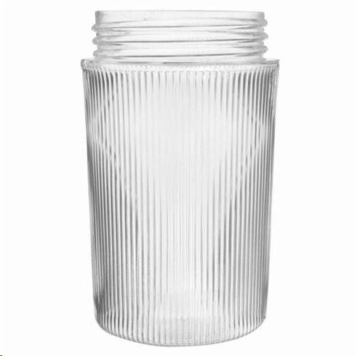 RAB GL100PGR 100 Vaporproof Light Fixture Globe, Cylindrical, 75 W Lamp, For Use With Vaporproof Fixture, Polycarbonate