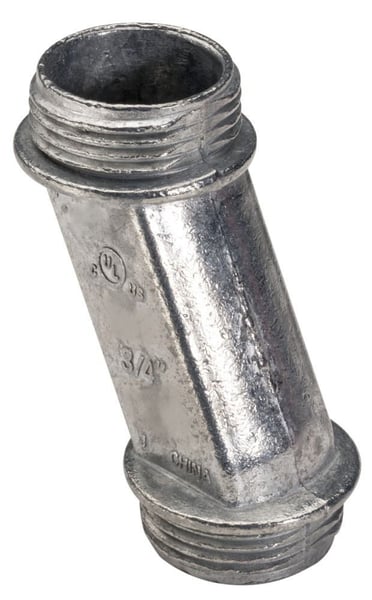 112Southwire - Topaz 116 Male Threaded Offset Nipple, 2 in, For Use With Rigid and IMC Conduit, Die Cast Zinc