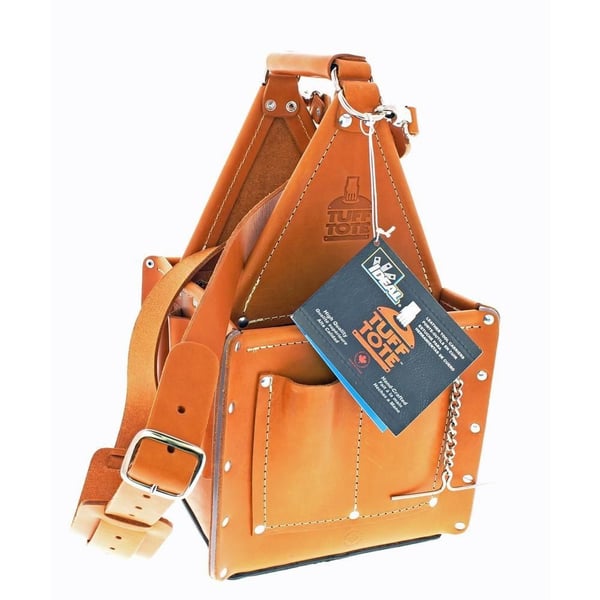 IDEAL® Tuff-Tote™ 35-975 Ultimate Tool Bag, Leather