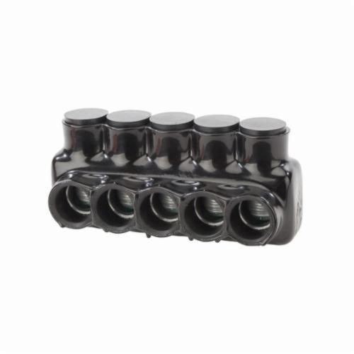 IPLD500-5NSI Polaris™ IPLD500-5 IPLD Double Sided Entry Insulated Multi-Tap Connector, 4 AWG to 500 kcmil Aluminum/Copper Conductor, Plastisol