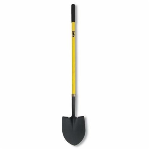 Minerallac® Cully™ 37250 Round Point Shovel, 47 in L Handle, 11-3/4 in L x 8-7/8 in W Blade, Steel Blade, Fiberglass Handle