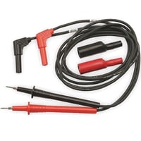 00043Simpson Electric 00043 Threaded Test Probe Lead Set With Reverse Clip, 48 in OAL, Silicone