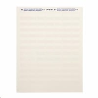 LAT-16-361-5Brady® LAT-16-361-5 Self-Laminating Printer Label, 3/4 in L x 1 in W, White/Translucent, B-361B Polyester