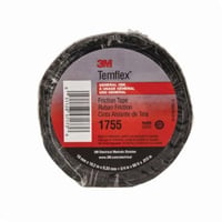 054007-502183M™ Temflex™ 051128-57173 Friction Tape, 60 ft L x 3/4 in W x 13 mil THK, Black