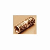 Penn-Union™ Penn-Crimps® BCU-2 BCU Compression Splice Connector, 2 AWG Concentric/Compressed/Compact Stranded Copper Conductor, Die Code: B-10, 1-7/8 in L, Copper Plated