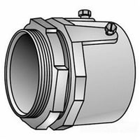 28-500O-Z/Gedney 28-300 Type 28 Rigid Connector, 3 in Trade, For Use With Threadless IMC/Rigid Conduit, Malleable Iron, Zinc Plated