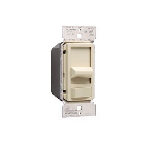 WattStopper® 90683I Wide Slide 3-Way Dimmer Switch, 120 VAC, 1 Pole, Ivory